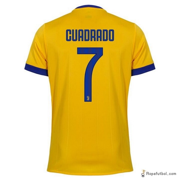 Camiseta Juventus Replica Segunda Ropa Cuadrado 2017/18